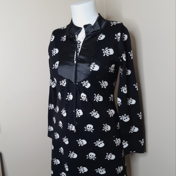 Knit Skull Dress - Picture 1 of 11
